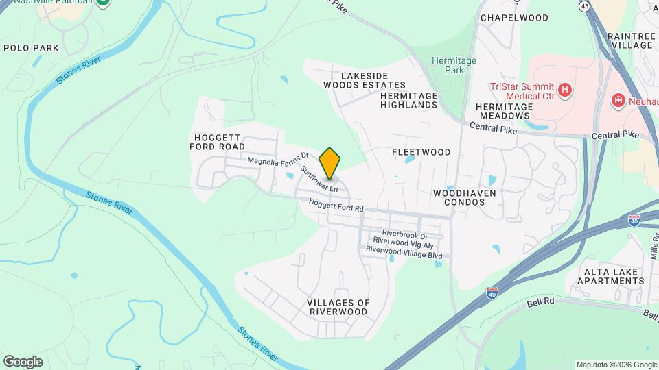 5024 Sunflower Ln Map and Location Details