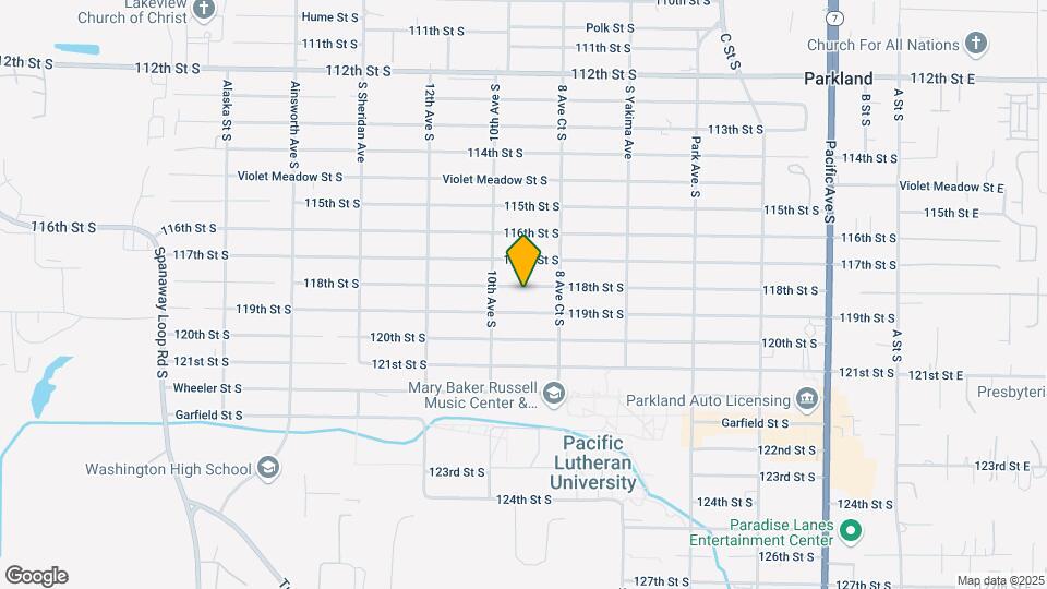 904 118th St S Map and Location Details