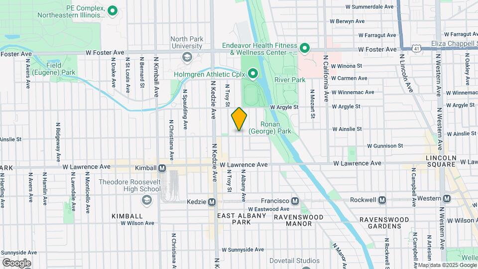 3104 W Ainslie St Map and Location Details