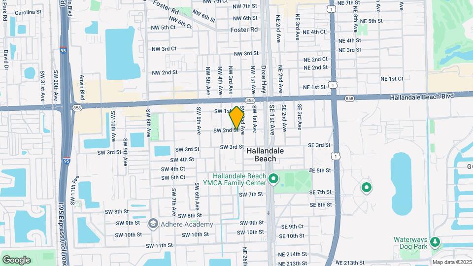 213 SW 2nd St Map and Location Details
