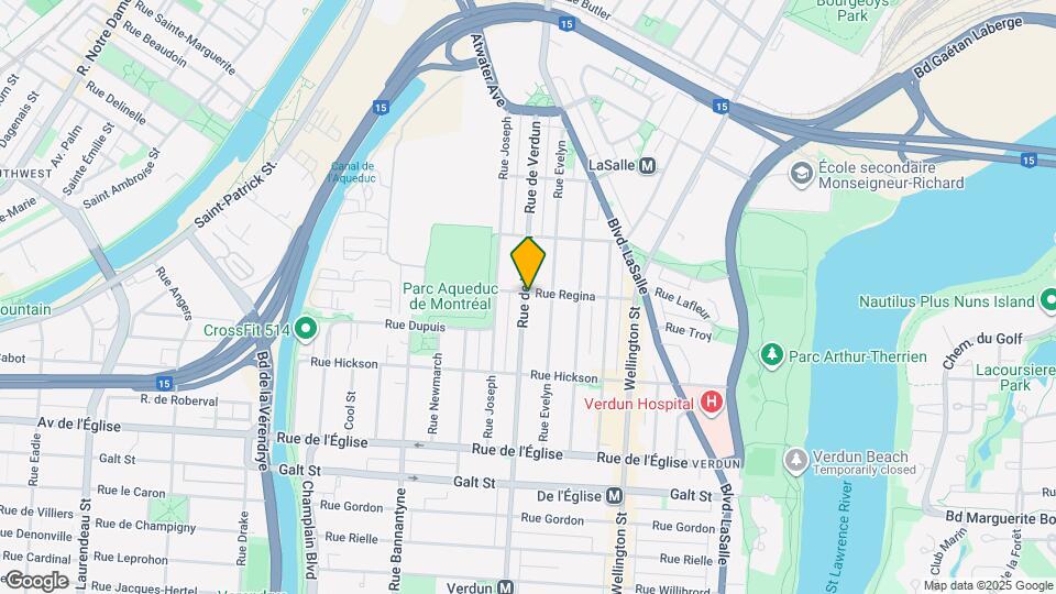 3680 De Verdun Rue Map and Location Details