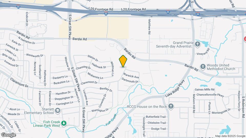 4213 Claremont Dr Map and Location Details