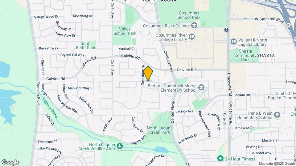 8524 Hermitage Way Map and Location Details