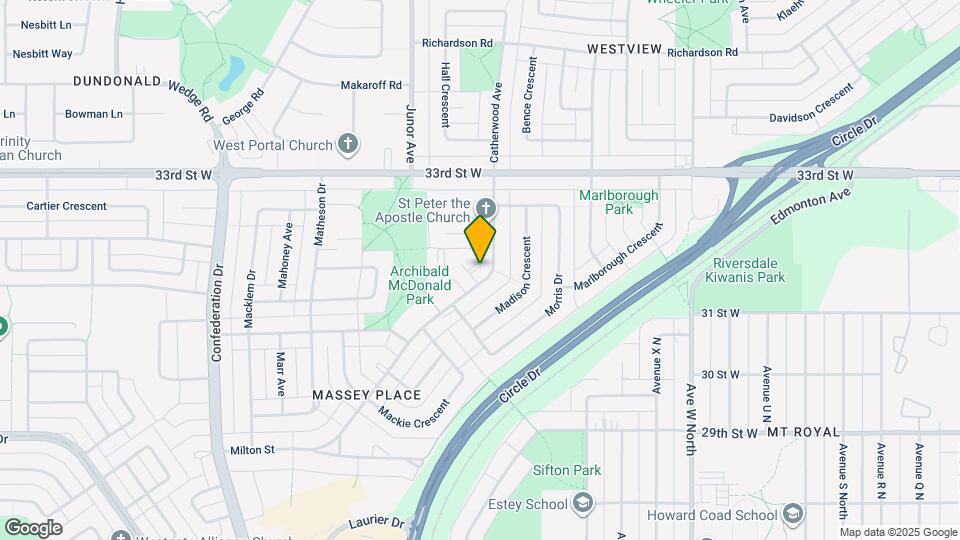 1017 Northumberland Ave Map and Location Details