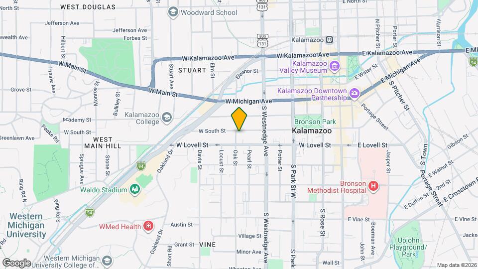 617 W South St Mapa y Detalles de la Ubicación