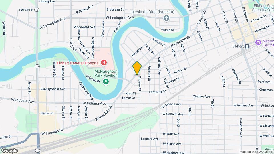 1415 W Franklin St Mapa y Detalles de la Ubicación