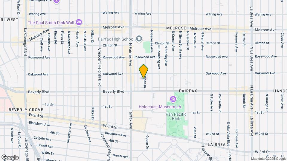347 N Ogden Dr Map and Location Details