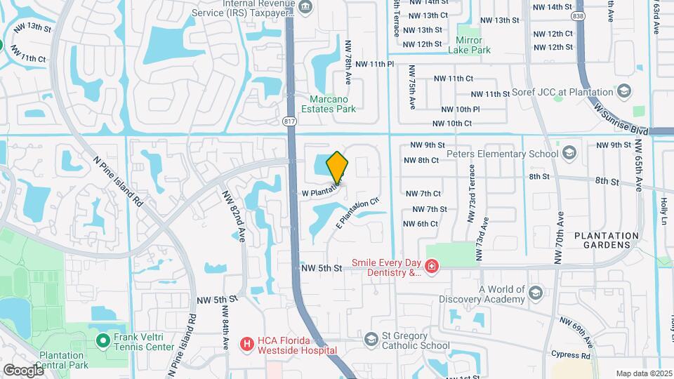 7887 NW 7th Ct Map and Location Details