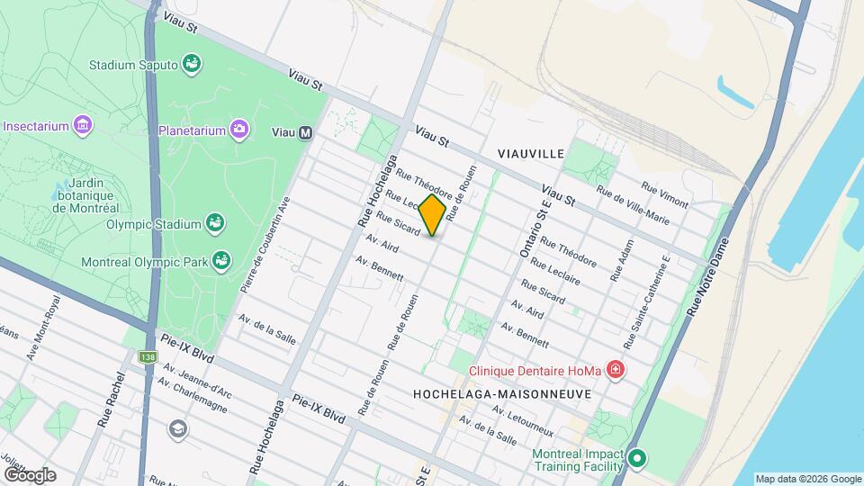 2250-2260 Sicard Map and Location Details