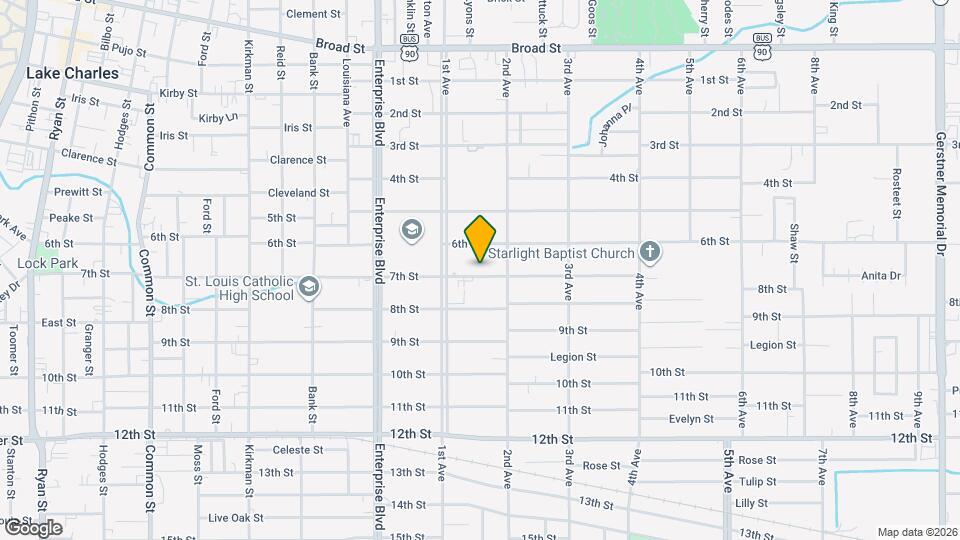 1505 7th St Map and Location Details