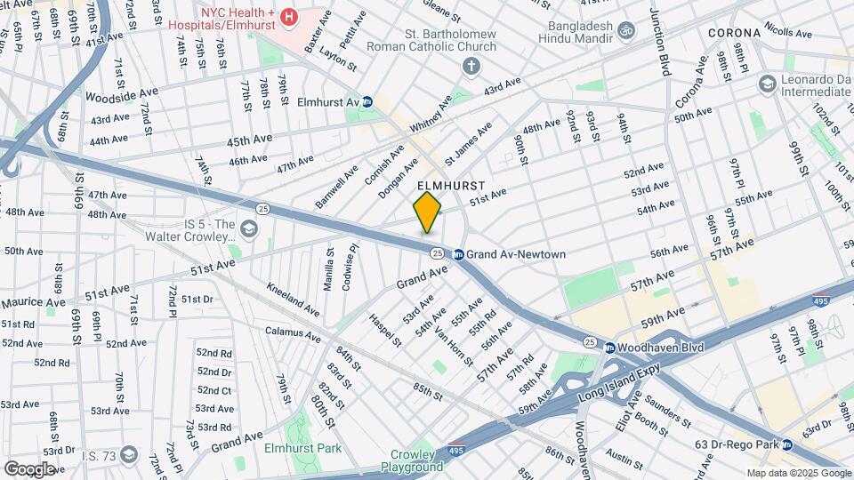 8405 Queens Blvd Map and Location Details