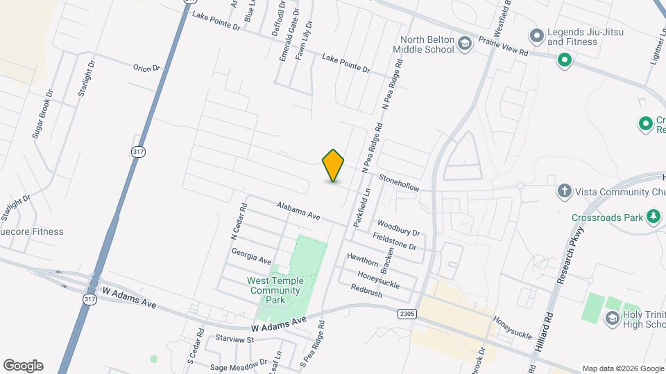 8227 Bluefield Dr Map and Location Details