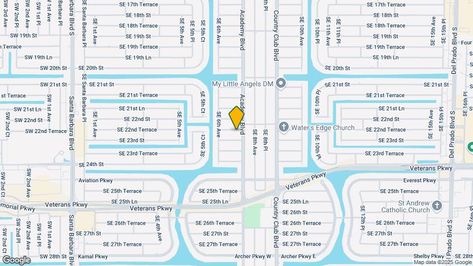 624 SE 22nd Terrace Map and Location Details