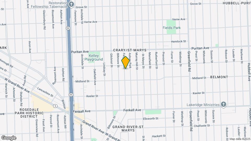 15766 Ferguson St Map and Location Details