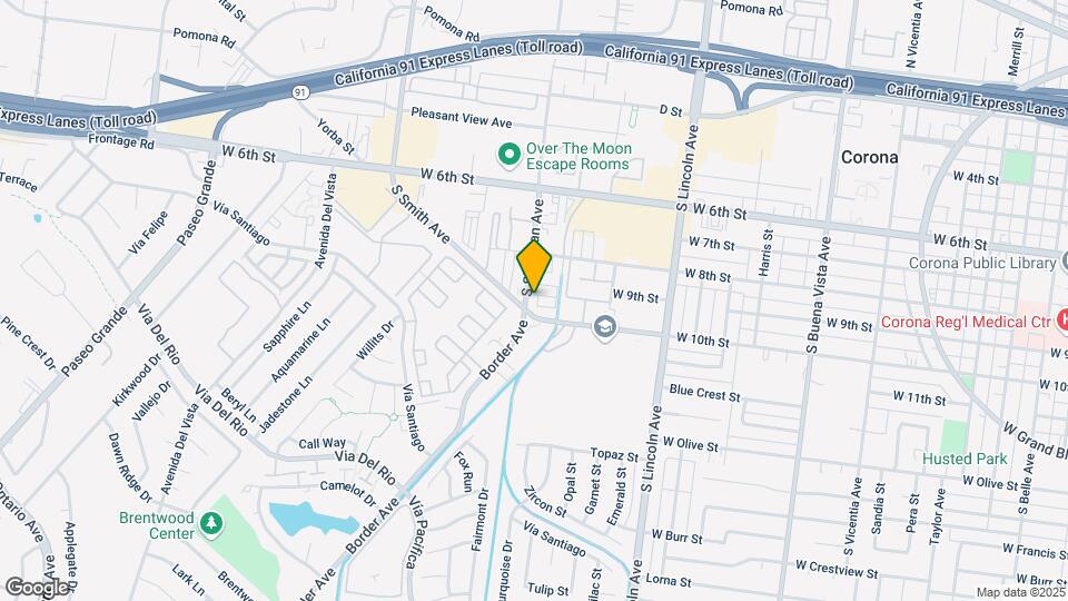 925 S Sherman Ave Map and Location Details