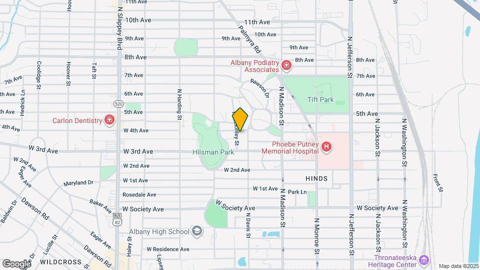 704 4th Ave Map and Location Details