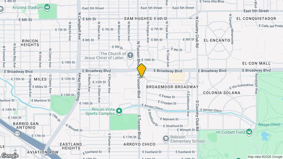 The Broadmoor Mapa y Detalles de la Ubicación