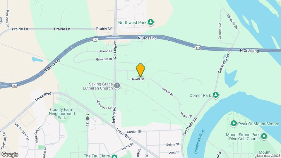 715 Hewitt St Map and Location Details