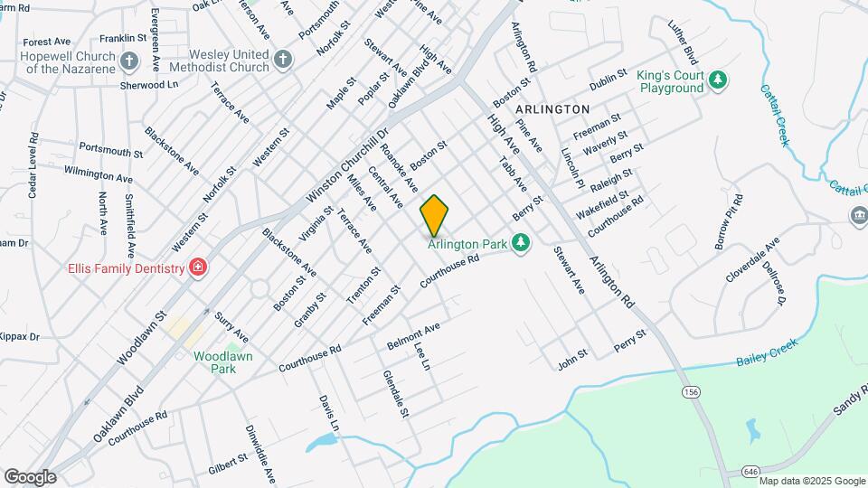 1411 Central Ave Mapa y Detalles de la Ubicación