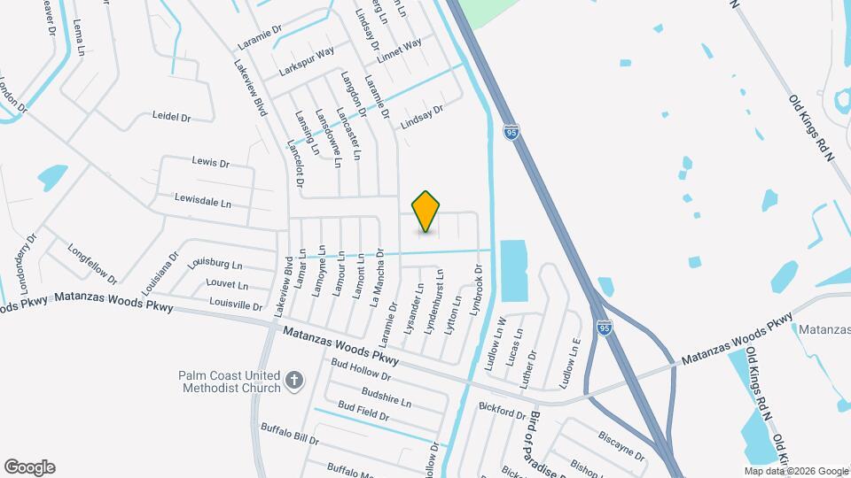 9 Lyons Pl Map and Location Details