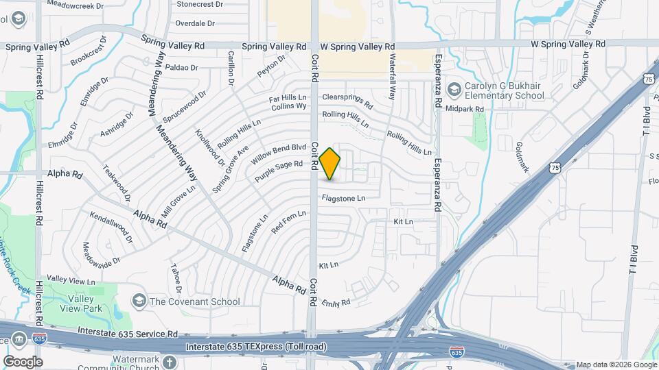 13618 Brookgreen Dr Map and Location Details