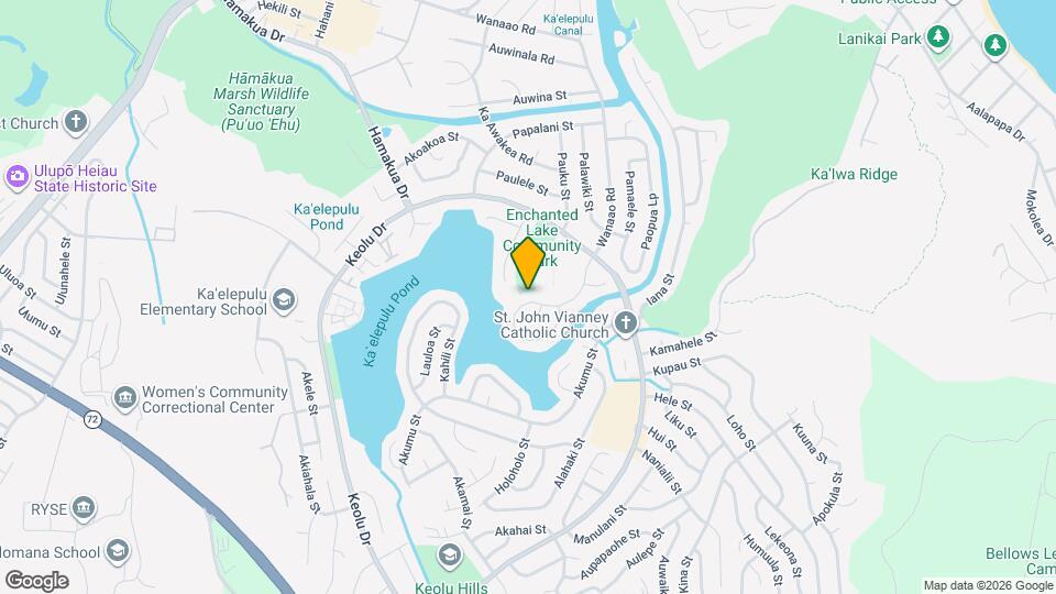 826 Wanaao Rd Map and Location Details