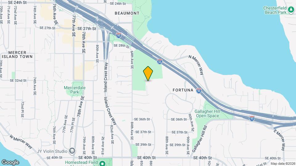 8449 SE 33rd Pl Map and Location Details