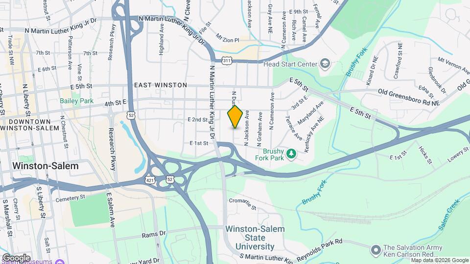 119 N Dunleith Ave Map and Location Details