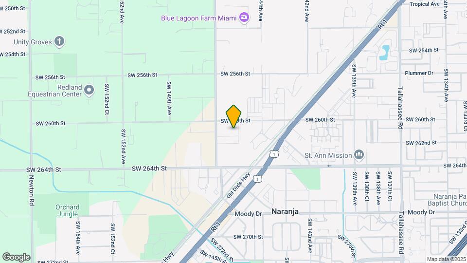 14560 SW 261 St Ter Map and Location Details