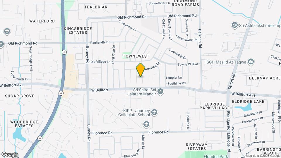 10506 Stockman Ln Mapa y Detalles de la Ubicación