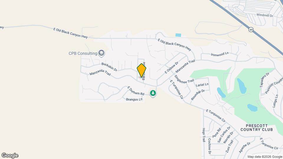 Charming 2-bedrooms, 2-bathrooms apartment in Dewey, AZ!, Unit 1 Map and Location Details