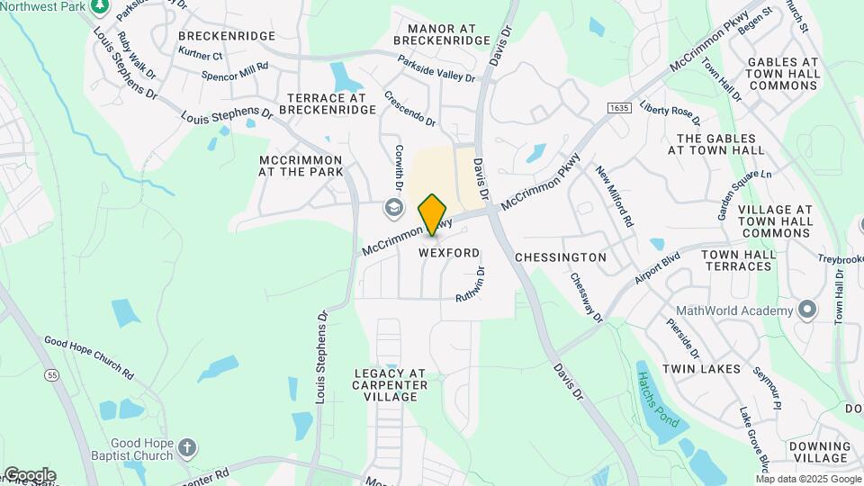 100 Paxford Ct Map and Location Details