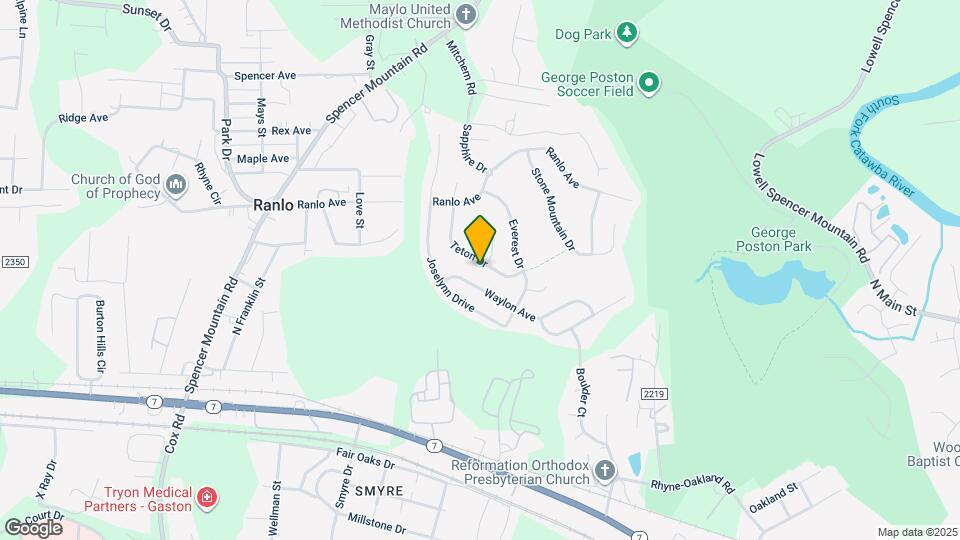 3096 Teton Dr Map and Location Details