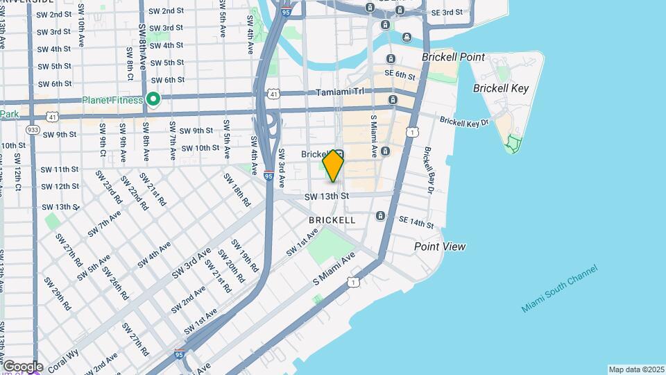 110 SW 12th St Map and Location Details