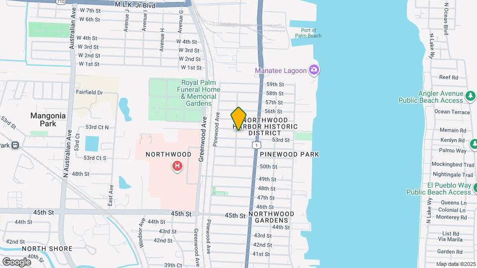 5414 Manning Ave Map and Location Details