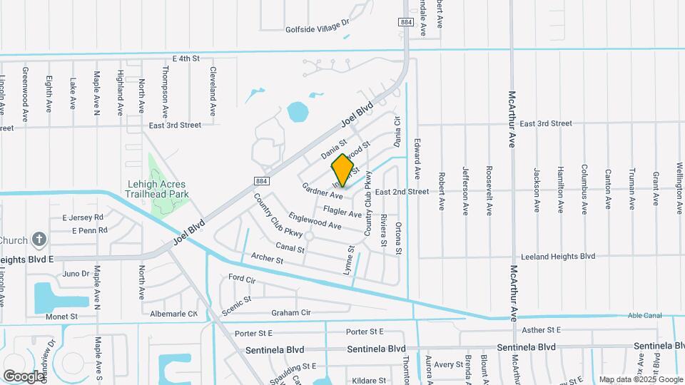 1925 Gardner Ave Map and Location Details