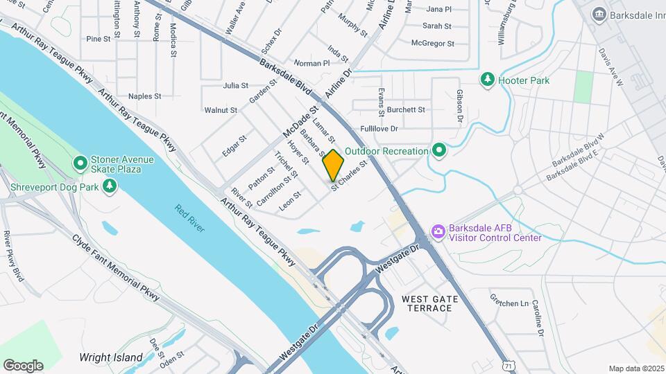 2663 Hoyer St Map and Location Details