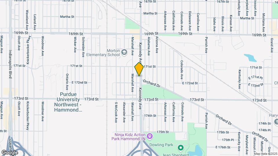 7200 Kennedy Ave Map and Location Details