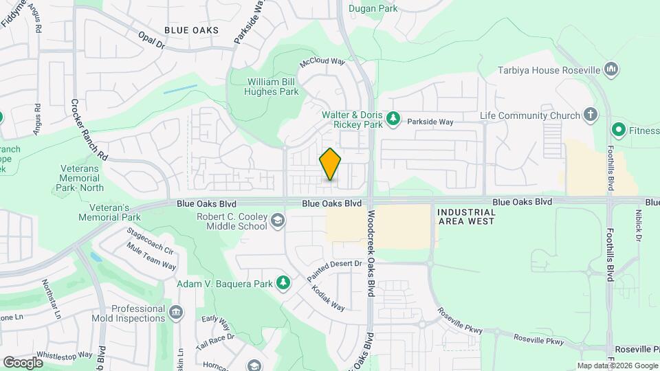 1040 Matthews Run Way Map and Location Details