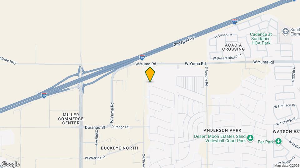 24652 W Pima St Map and Location Details