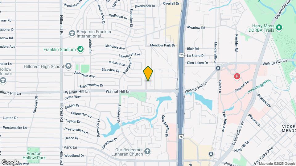 9713 Kerrisdale Ln Map and Location Details
