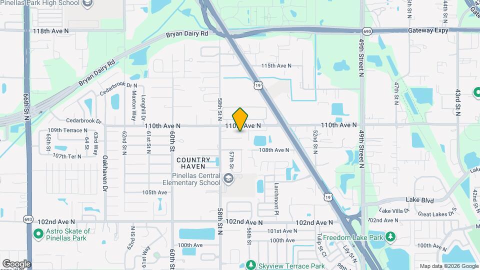 5685 109th Ave N, Unit SI ID1638040P Mapa y Detalles de la Ubicación