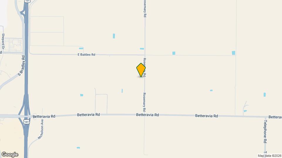 1775 Rosemary Rd Map and Location Details