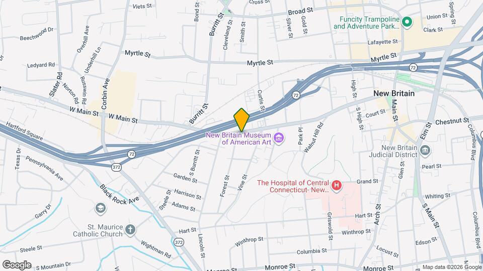 396 W Main St Map and Location Details