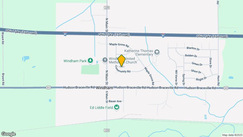 9545 Community Rd Map and Location Details
