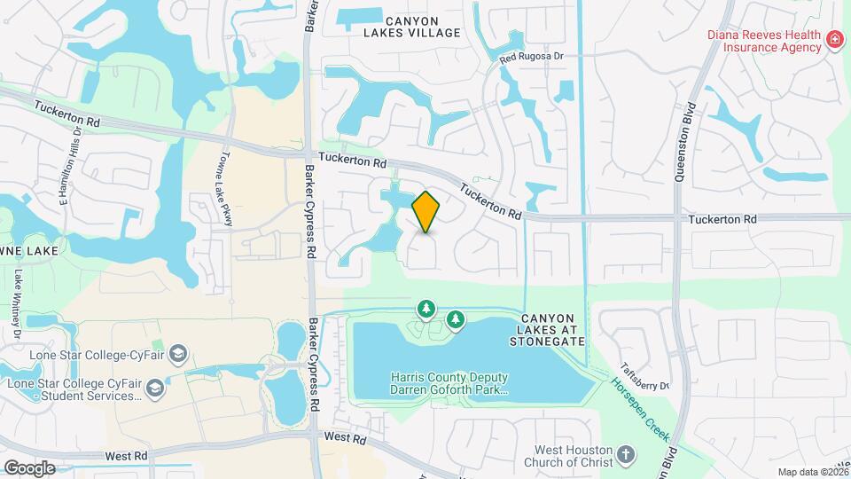 17315 Deep Prairie Dr Map and Location Details