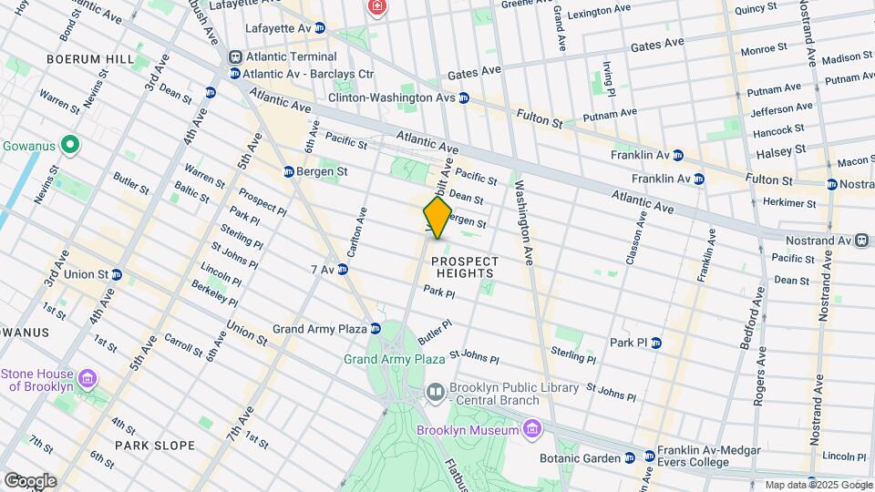 238 St Marks Ave Map and Location Details