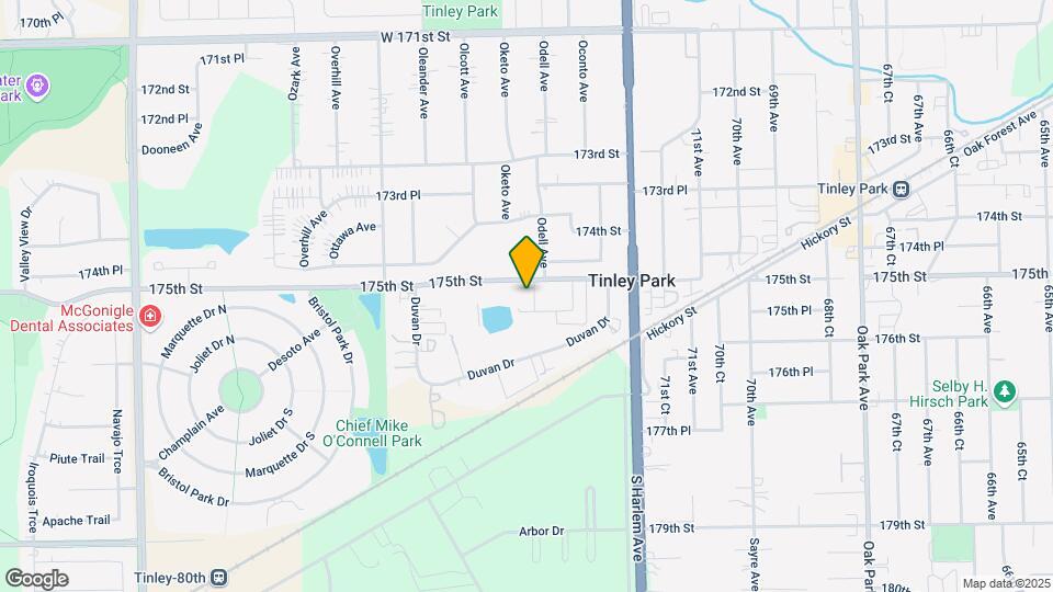 17510 Cedar Ln Map and Location Details