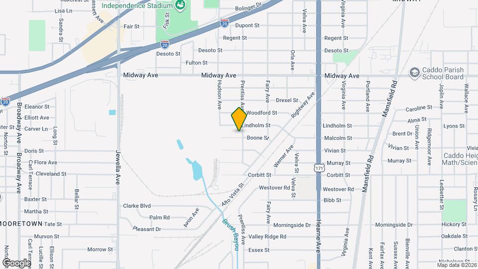 3106 Boone St Mapa y Detalles de la Ubicación