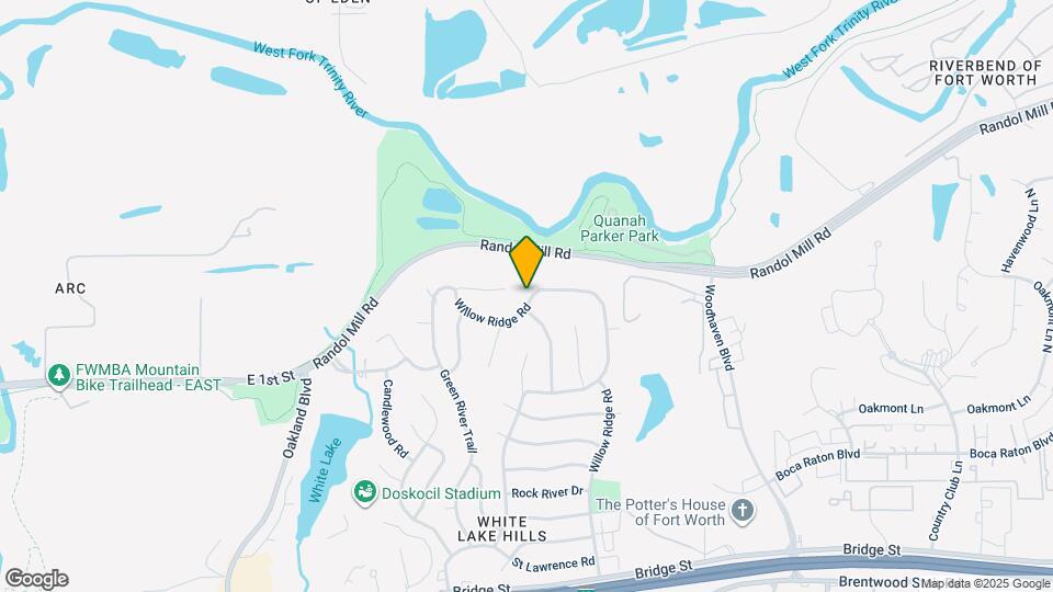 213 Willow Ridge Rd Map and Location Details